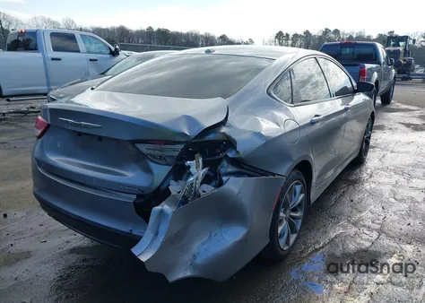 2016 Chrysler 200 S z USA, uszkodzony, nr VIN 1C3CCCBB9GN123513